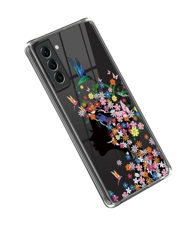 Flower Girl TPU Hoesje voor de Samsung Galaxy S23
