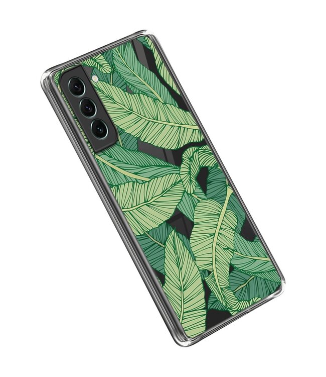 Leaves TPU Hoesje voor de Samsung Galaxy S23