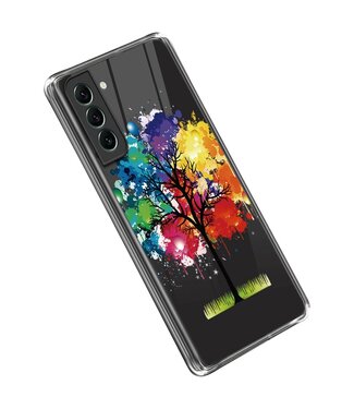 Kleurrijke Boom TPU Hoesje Samsung Galaxy S23