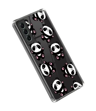 Cute Panda's TPU Hoesje Samsung Galaxy S23