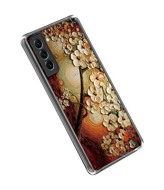 Bloemetjes TPU Hoesje Samsung Galaxy S23