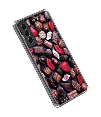 Chocolade TPU Hoesje Samsung Galaxy S23