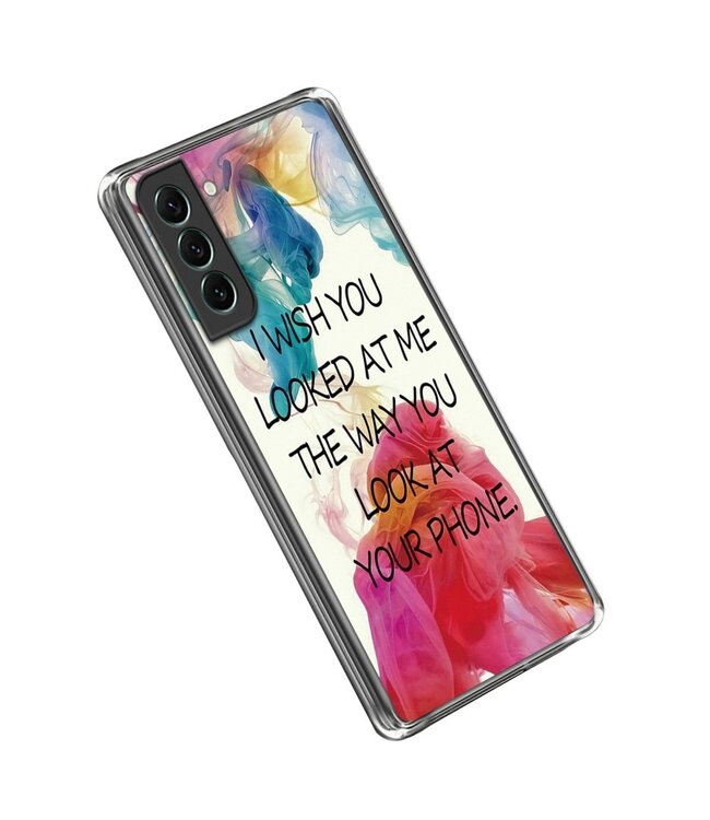 Quote TPU Hoesje voor de Samsung Galaxy S23