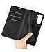Zwart Skin-touch Bookcase Hoesje voor de Samsung Galaxy S23