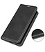Zwart Skin-touch Bookcase Hoesje voor de Samsung Galaxy S23