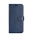 Blauw Glad Bookcase Hoesje voor de Samsung Galaxy S23
