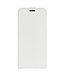 Wit Glad Flipcase Hoesje voor de Samsung Galaxy S23