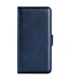 Blauw Glad Bookcase Hoesje voor de Samsung Galaxy S23