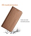 Bruin Carbon Textuur Bookcase Hoesje voor de Samsung Galaxy S23