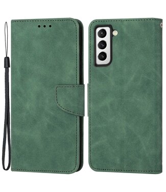 Groen Stijlvol Bookcase Hoesje Samsung Galaxy S23