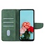 Groen Stijlvol Bookcase Hoesje voor de Samsung Galaxy S23