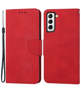 Rood Stijlvol Bookcase Hoesje Samsung Galaxy S23