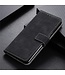 Zwart - krokodillen faux leder portemonnee hoesje voor de Samsung Galaxy A54 5G