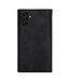 Zwart - leder hoesje met koord (kort + lang) voor de Samsung Galaxy A54 5G