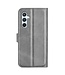 Grijs - faux leder portemonnee hoesje voor de Samsung Galaxy A54 5G