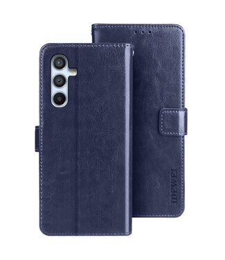 Idewei Donkerblauw - hoesje - Samsung Galaxy A54 5G