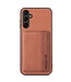 Bruin - hoesje voor de Samsung Galaxy A54 5G