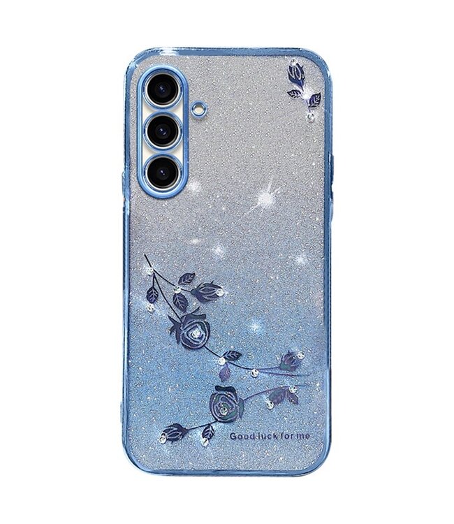 Blauw - hoesje voor de Samsung Galaxy A54 5G