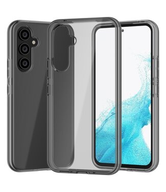 Transparant Grijs - hoesje - Samsung Galaxy A54 5G