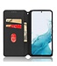 Zwart - faux leder hoesje voor de Samsung Galaxy A54 5G