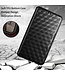 Zwart - faux leder hoesje voor de Samsung Galaxy A54 5G