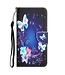 Vlinder - hoesje met polsbandje voor de Samsung Galaxy A54 5G