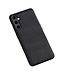 Zwart - nylon tpu hoesje voor de Samsung Galaxy A54 5G