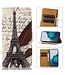 Toren en Veer - design faux leder hoesje voor de Samsung Galaxy A54 5G