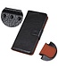 Zwart - split leder smartphonehoesje voor de Samsung Galaxy A54 5G
