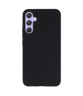 Zwart - mercury goospery mat tpu hoesje - Samsung Galaxy A54 5G