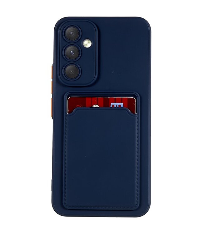 Donkerblauw - tpu hoesje voor de Samsung Galaxy A54 5G