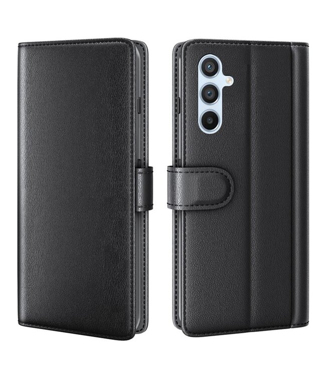 Zwart - portemonnee standfunctie hoesje voor de Samsung Galaxy A54 5G