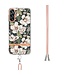 Groene Gardenia - tpu hoesje met koord voor de Samsung Galaxy A54 5G