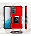 Rood - ring standfunctie hybride hoesje voor de Samsung Galaxy A54 5G