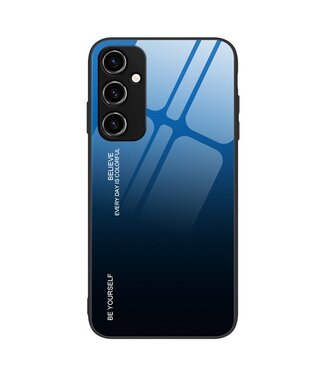 Blauw / Zwart - telefoon protective hoesje - Samsung Galaxy A54 5G