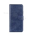 Blauw - glad leder bookcase hoesje voor de Samsung Galaxy Xcover 5