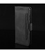 Zwart - bookcase met standfunctie leder hoesje voor de Samsung Galaxy Xcover 5
