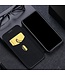 Zwart - Anti-val leder hoesje voor de Samsung Galaxy Xcover 5