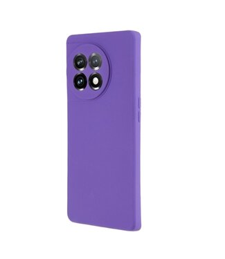 Paars vlinder design portemonnee hoesje - OnePlus 11