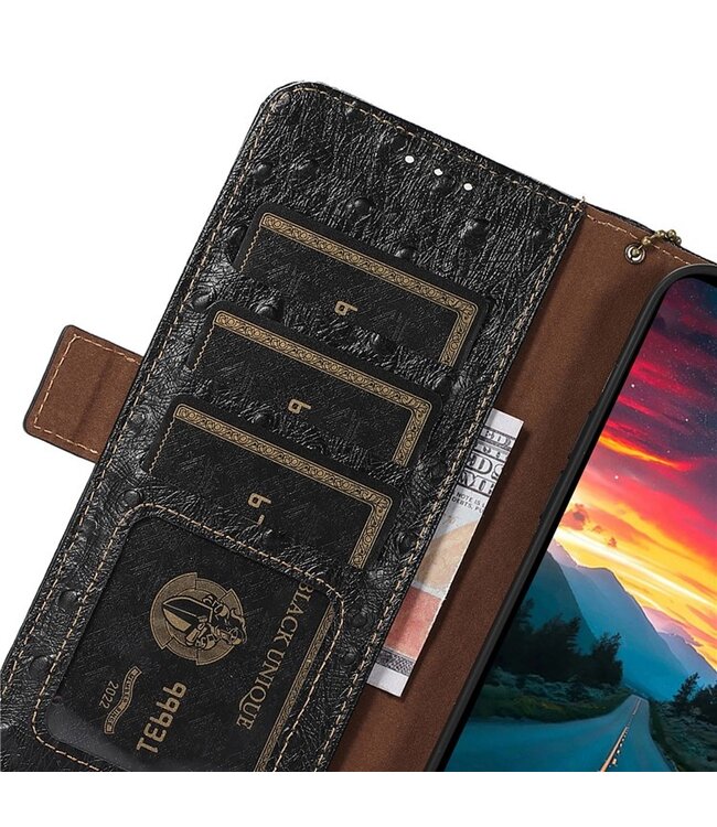 iPhone 15 Pro Max Portemonnee Hoesje met Magnetische Sluiting