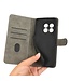 Zwarte Flip Case - Luxe TPU en PU Leer - Wallet en Stand voor de OnePlus 11