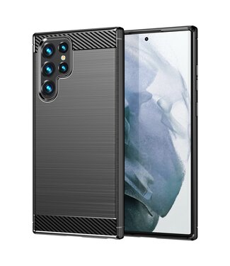 SoFetch SoFetch stijlvol hoesje Samsung Galaxy S23 Ultra zwart