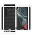 SoFetch Zacht schokbestendig TPU hoesje voor de Samsung Galaxy S23 Ultra zwart