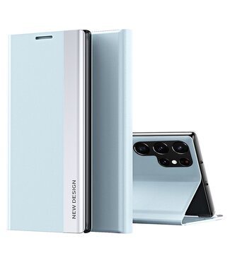 SoFetch SoFetch slim bookcase hoesje Samsung Galaxy S23 Ultra blauw
