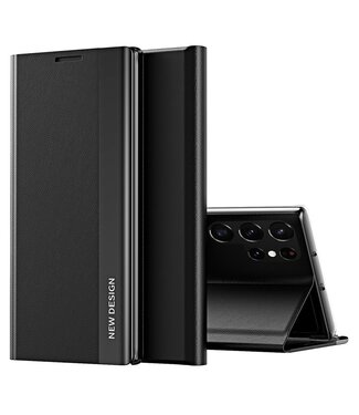 SoFetch SoFetch slim bookcase hoesje Samsung Galaxy S23 Ultra zwart