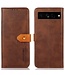 Khazneh bruin stijlvol bookcase hoesje Google Pixel 7 Pro