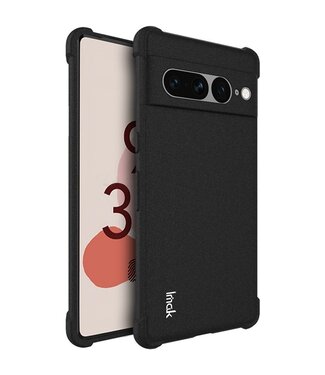 IMAK iMak mat backcover hoesje Google Pixel 7 Pro - zwart