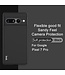 IMAK zwart mat TPU backcover hoesje Google Pixel 7 Pro