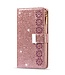 SoFetch rosegoud glitter bookcase hoesje Google Pixel 7 Pro