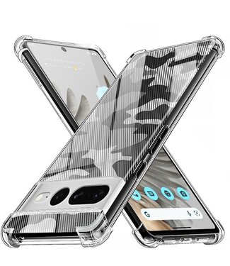 Rzants Rzants camouflage TPU backcover hoesje Google Pixel 7 Pro